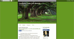 Desktop Screenshot of leonardocoutoartebonsai.blogspot.com