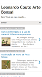 Mobile Screenshot of leonardocoutoartebonsai.blogspot.com