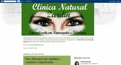 Desktop Screenshot of clinicanaturalzardin.blogspot.com