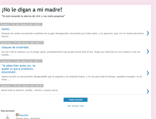 Tablet Screenshot of nolediganamimadre.blogspot.com