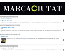 Tablet Screenshot of marcaciutat.blogspot.com