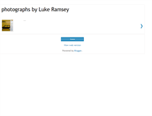 Tablet Screenshot of lukeramseyphotos.blogspot.com