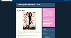 Desktop Screenshot of onestopshopncelebritygossip.blogspot.com