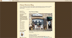 Desktop Screenshot of classyflowersblog.blogspot.com