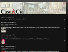 Tablet Screenshot of casaeciaserra.blogspot.com