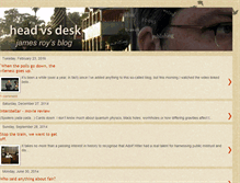 Tablet Screenshot of headvsdesk.blogspot.com