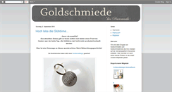 Desktop Screenshot of goldschmiede-bei-dawanda.blogspot.com