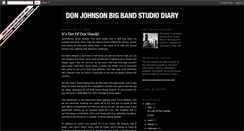 Desktop Screenshot of donjohnsonbigband.blogspot.com