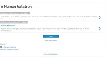 Tablet Screenshot of human-metatron.blogspot.com