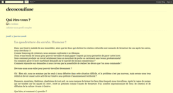 Desktop Screenshot of decocoulisse.blogspot.com