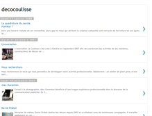 Tablet Screenshot of decocoulisse.blogspot.com