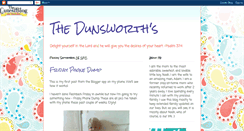 Desktop Screenshot of dunsworthfamily.blogspot.com