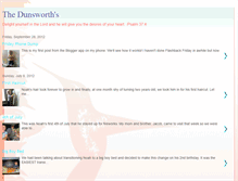 Tablet Screenshot of dunsworthfamily.blogspot.com