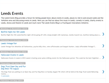 Tablet Screenshot of leeds-events.blogspot.com