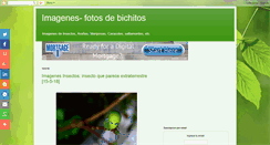 Desktop Screenshot of bichitos-7.blogspot.com