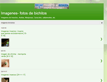 Tablet Screenshot of bichitos-7.blogspot.com