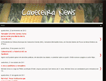 Tablet Screenshot of cabeceiranews.blogspot.com