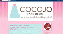 Desktop Screenshot of cocojocakes.blogspot.com