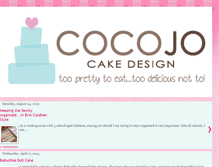 Tablet Screenshot of cocojocakes.blogspot.com