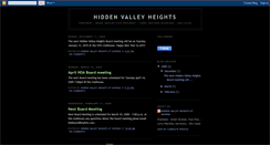 Desktop Screenshot of myhvh.blogspot.com