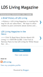 Mobile Screenshot of ldslivinghistory.blogspot.com