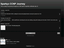 Tablet Screenshot of bring-on-the-ccnp.blogspot.com