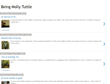 Tablet Screenshot of beingmollytuttle.blogspot.com