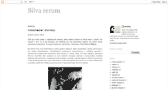 Desktop Screenshot of escritora-silvarerum.blogspot.com