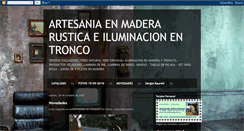 Desktop Screenshot of iluminacionenmadera.blogspot.com