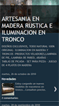 Mobile Screenshot of iluminacionenmadera.blogspot.com