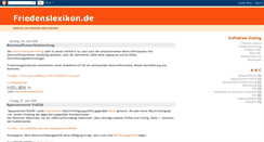 Desktop Screenshot of friedenslexikon.blogspot.com