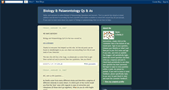 Desktop Screenshot of biopalaeo.blogspot.com