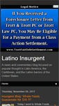 Mobile Screenshot of latinoinsurgent.blogspot.com