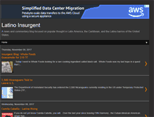Tablet Screenshot of latinoinsurgent.blogspot.com