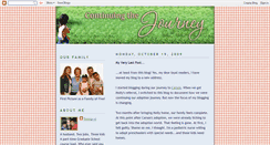 Desktop Screenshot of continuingthejourney.blogspot.com