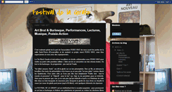 Desktop Screenshot of festivaldelagirafe.blogspot.com