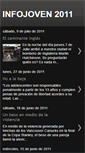 Mobile Screenshot of infojoven2011.blogspot.com