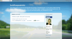 Desktop Screenshot of buddhaspeaksbiz.blogspot.com