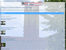 Tablet Screenshot of pflegeindeutschland.blogspot.com