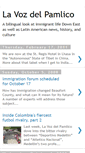 Mobile Screenshot of lavozdelpamlico.blogspot.com