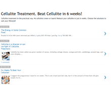 Tablet Screenshot of beat-cellulite.blogspot.com