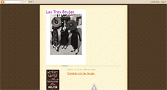 Desktop Screenshot of lastresbrujas.blogspot.com