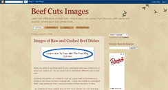 Desktop Screenshot of beefcutsimages.blogspot.com