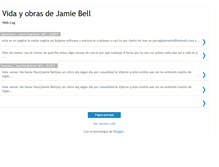 Tablet Screenshot of jamiebellloved.blogspot.com