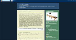Desktop Screenshot of mccluretables.blogspot.com