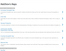 Tablet Screenshot of matthewsmaps.blogspot.com