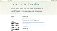 Desktop Screenshot of graceyland.blogspot.com