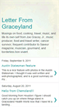 Mobile Screenshot of graceyland.blogspot.com