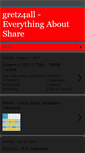 Mobile Screenshot of gretz4all.blogspot.com