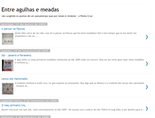 Tablet Screenshot of entreagulhasemeadas.blogspot.com